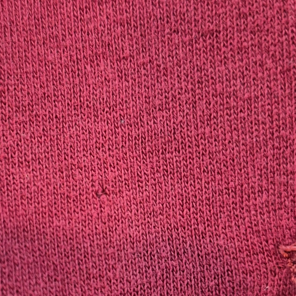 Hollister California Zip Hoodie Burgundy Gray Colorblock Sweatshirt Sz M Varsity - Picture 12 of 12